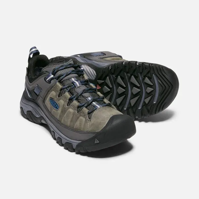 2024 manual Calzado Montaña Hombre ( Verde Oscuro Oliva/Gris ) Keen Targhee III Waterproof – GFQ149352 – Calzado Mon