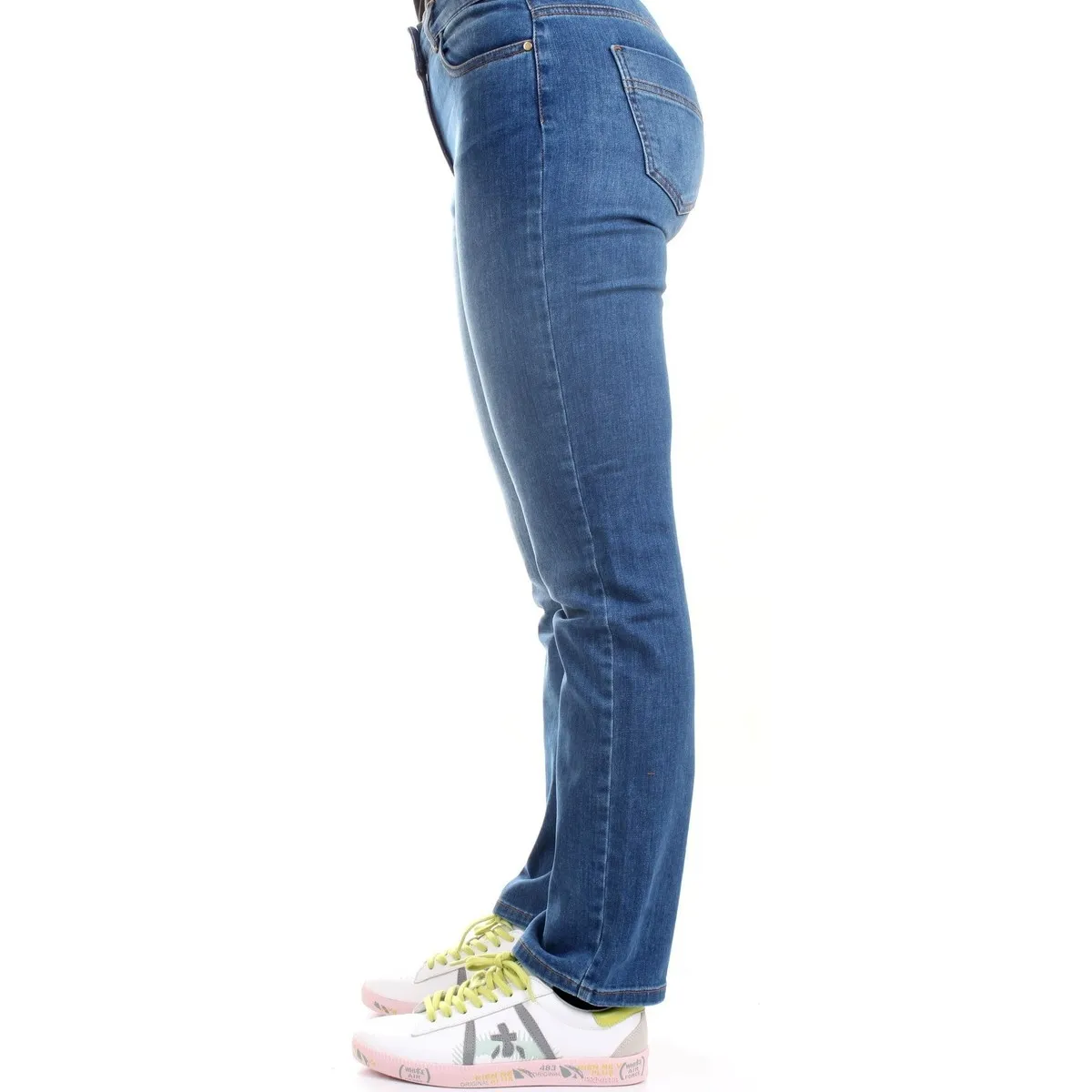 33TJ SINFONIA Jeans mujer azul