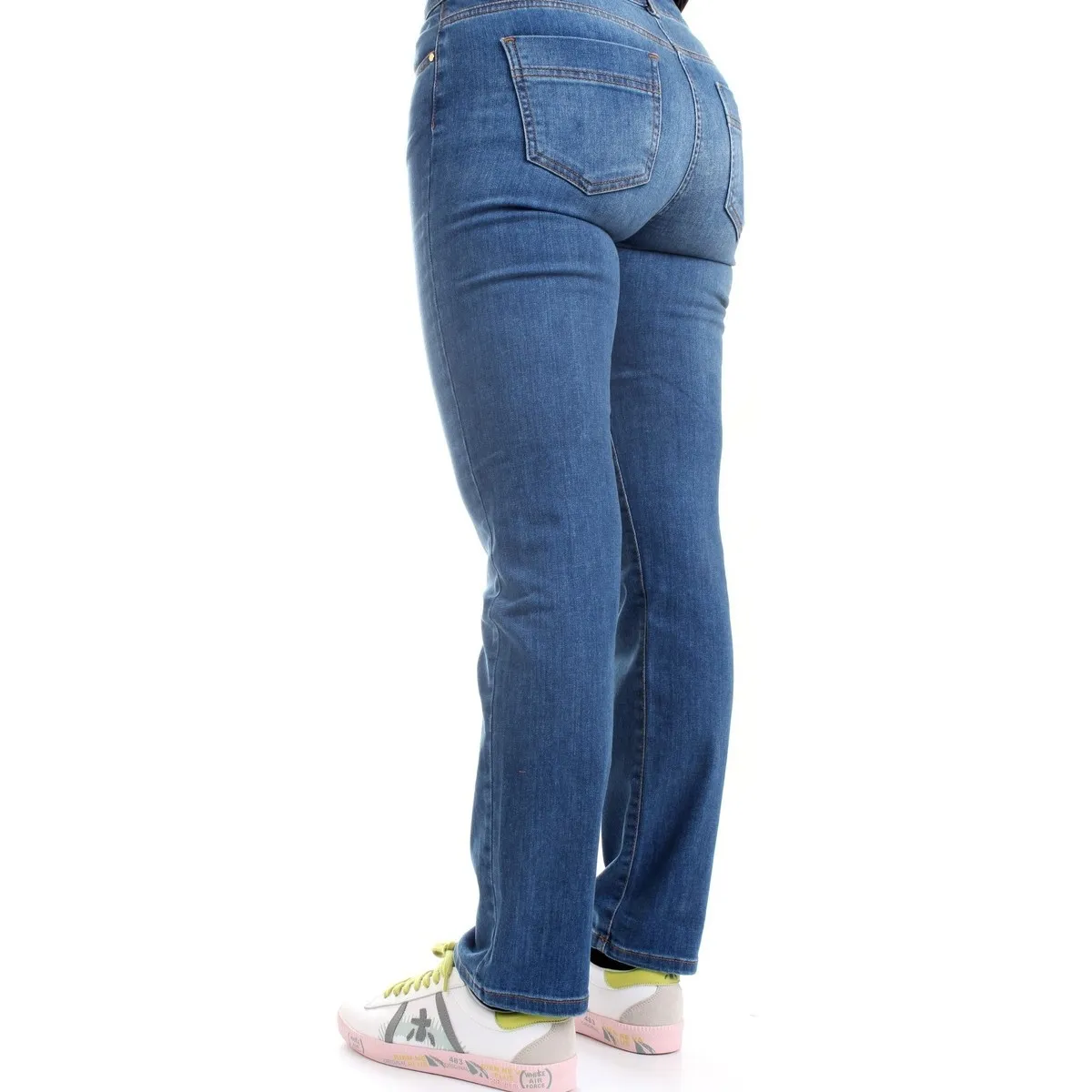 33TJ SINFONIA Jeans mujer azul