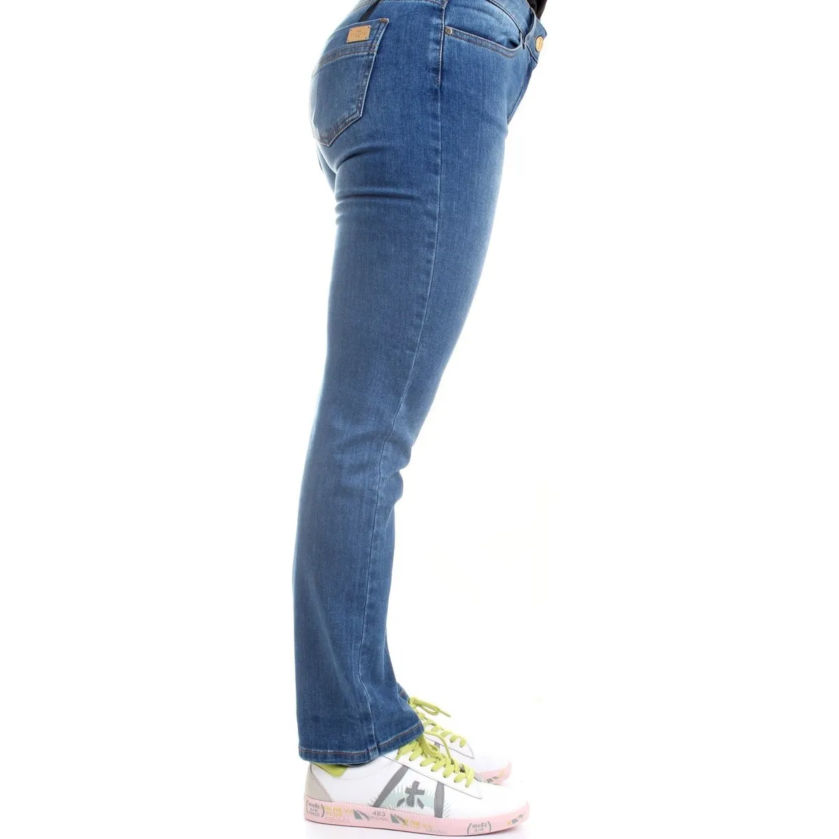 33TJ SINFONIA Jeans mujer azul