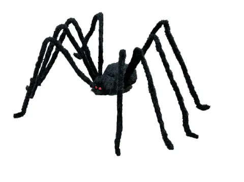 5FT Giant Hairy Spider Black