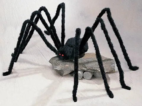 5FT Giant Hairy Spider Black