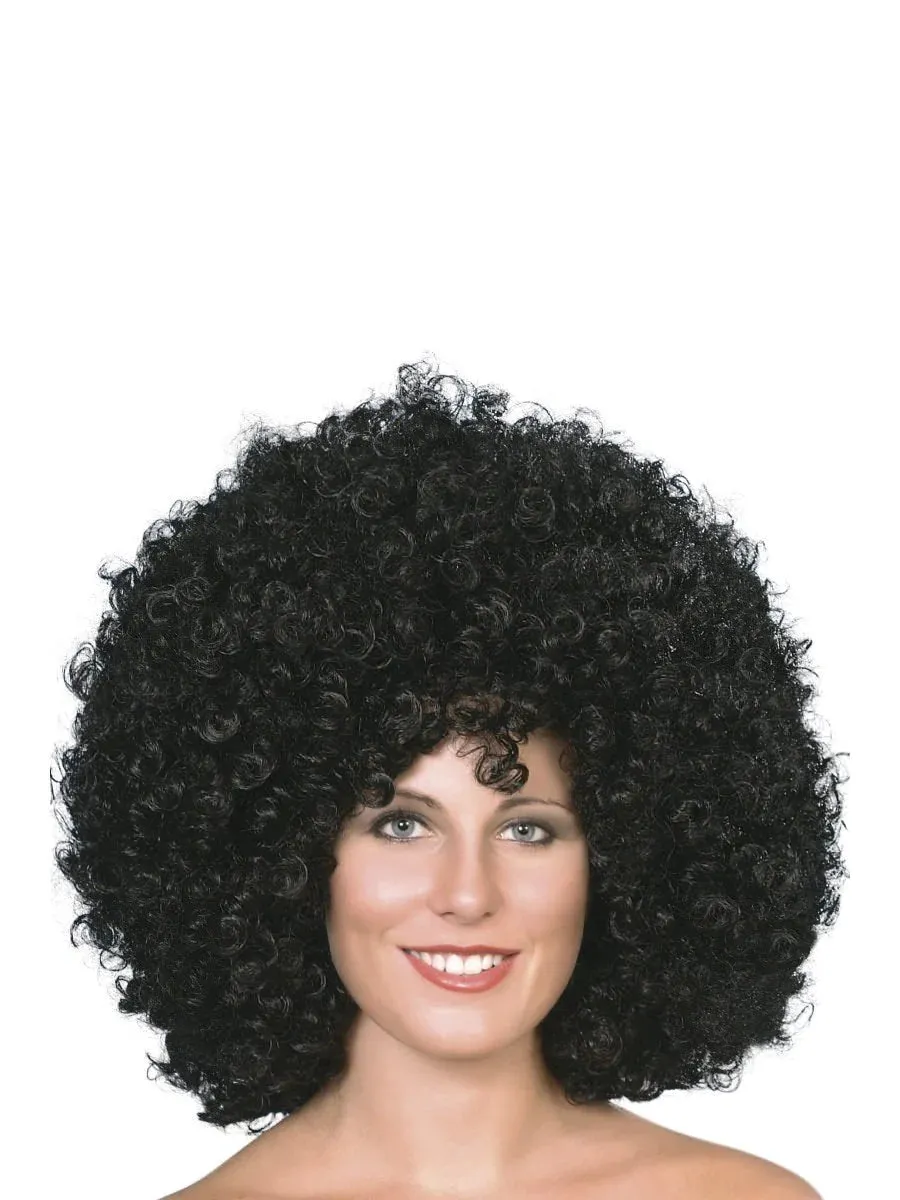 AFRO WIG, MEGAHUGE, BLACK
