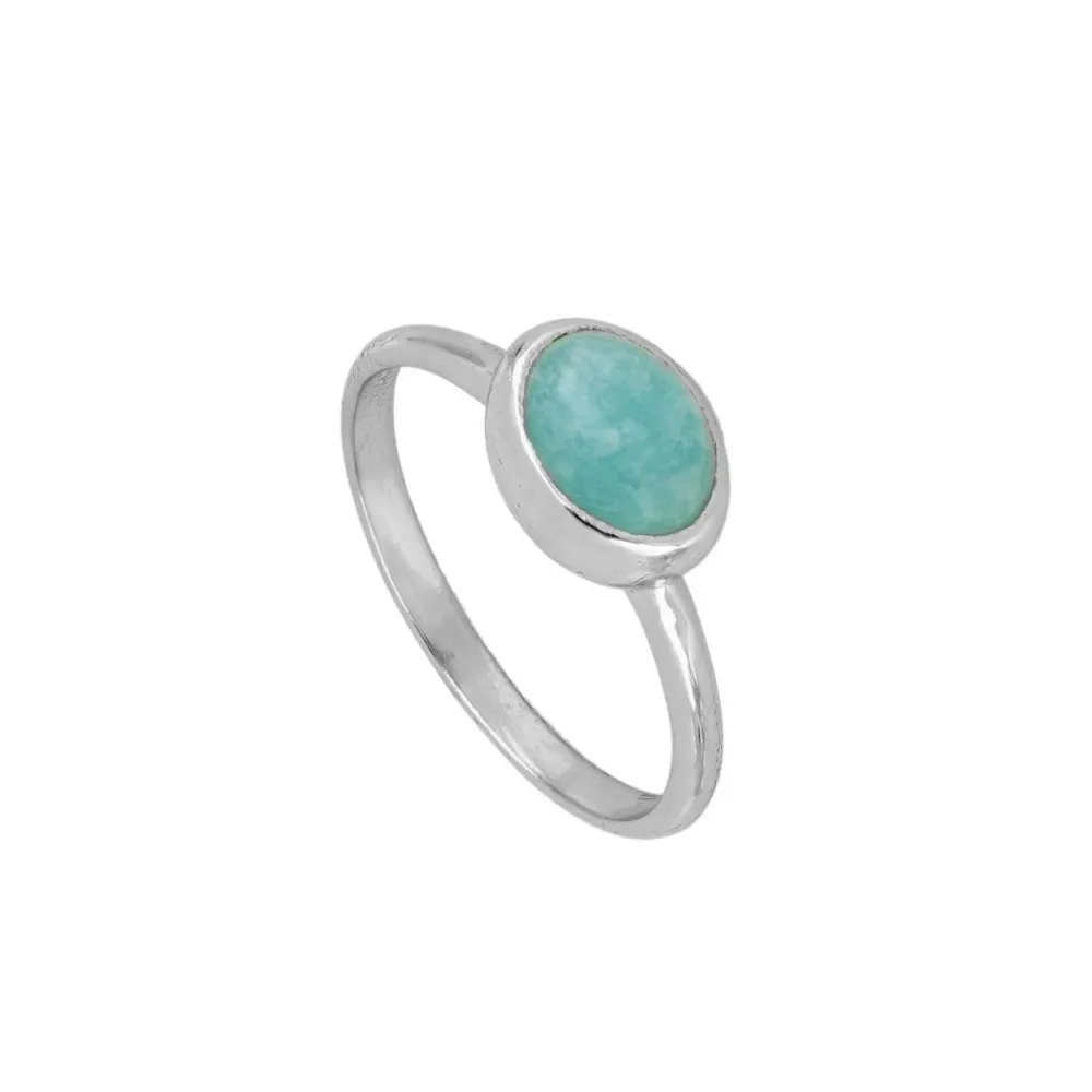 Anillo Amal Amazonita