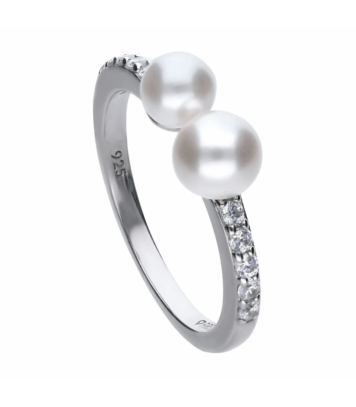 ANILLO DIAMONFIRE PERLA Y CIRCONITA  6119111111170