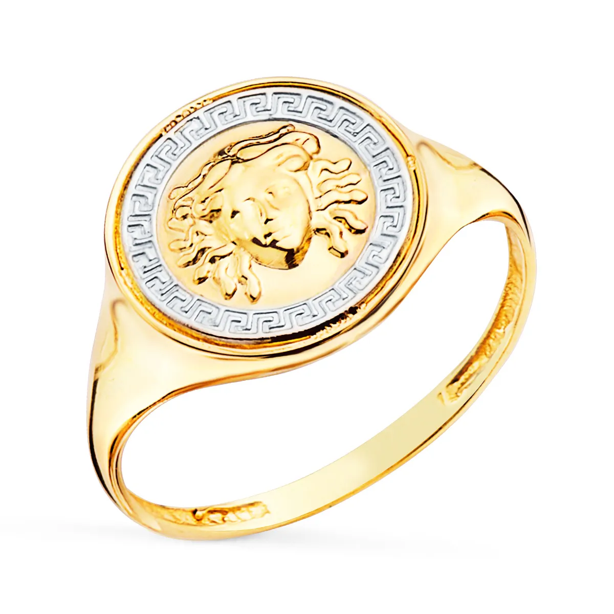 Anillo Oro Medusa