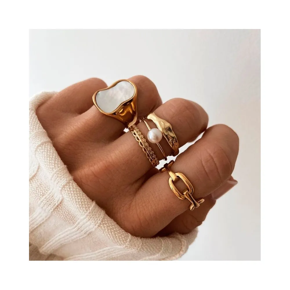 Anillo Pearl Oro