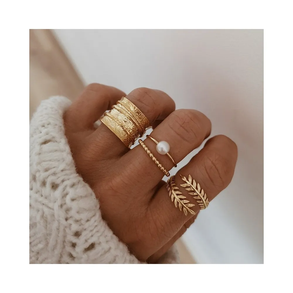 Anillo Pearl Oro