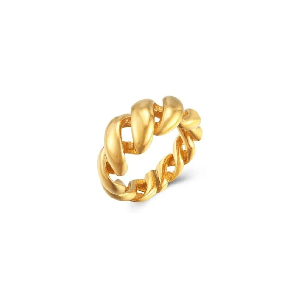 Anillo Twisted Maxi Oro