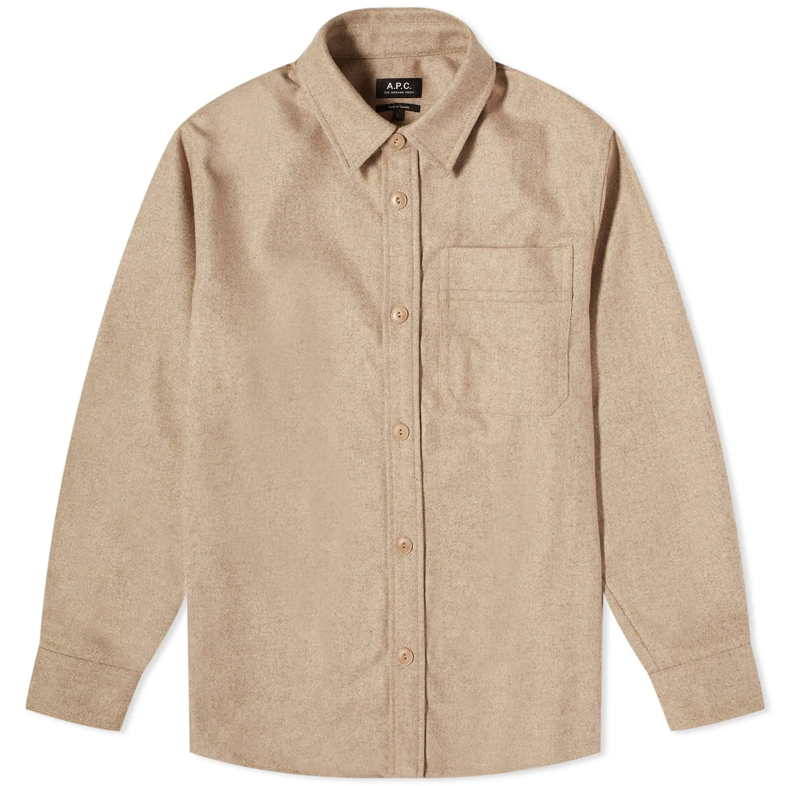 A.P.C. Basile Wool Overshirt