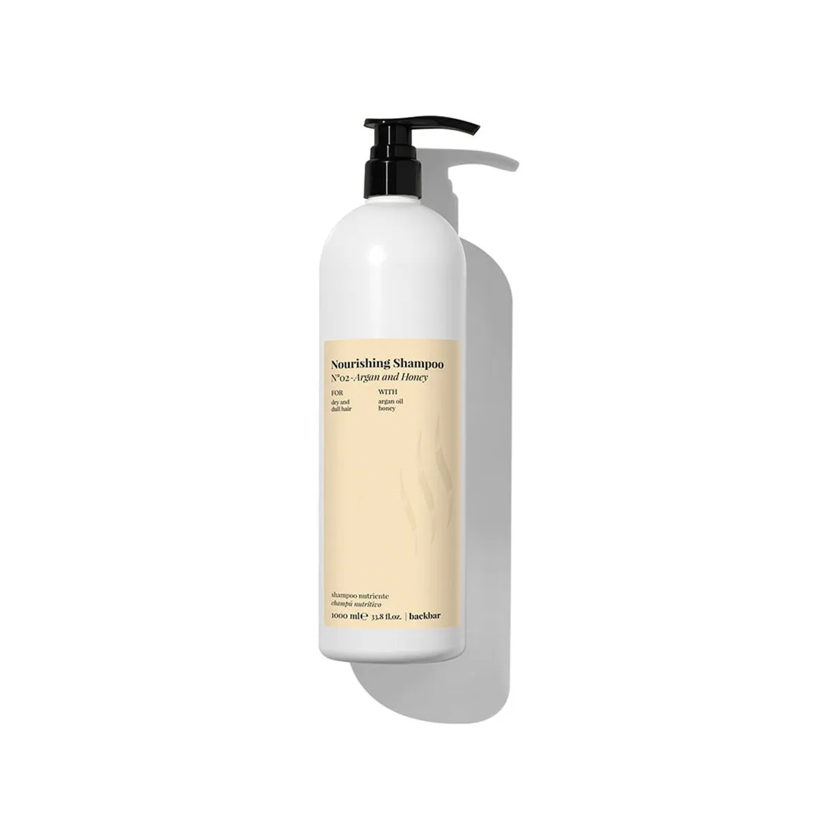 BACK BAR NOURISHING SHAMPOO Nº02ARGAN&HONEY