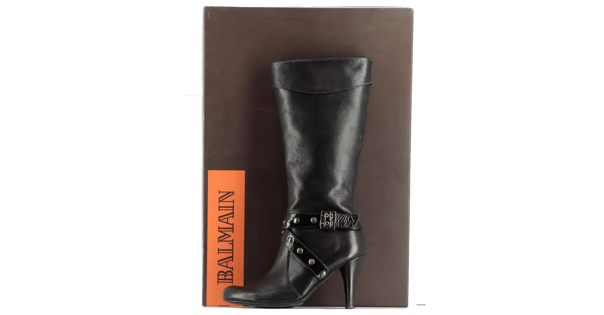 Balmain Botas Negro 