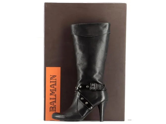 Balmain Botas Negro 