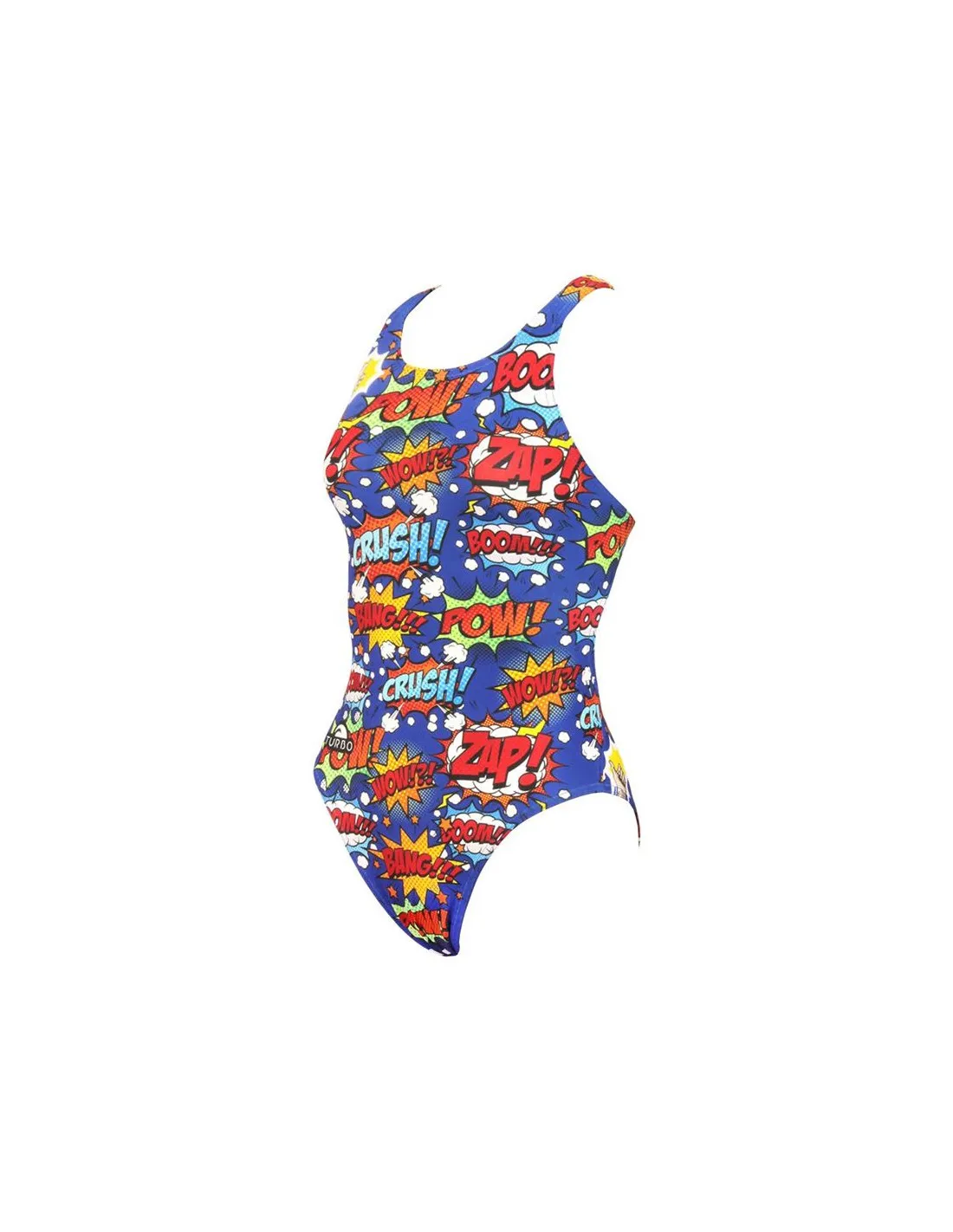 BAñADOR AZUL DE NATACIóN TURBO PRORACER BOOM !!! MUJER