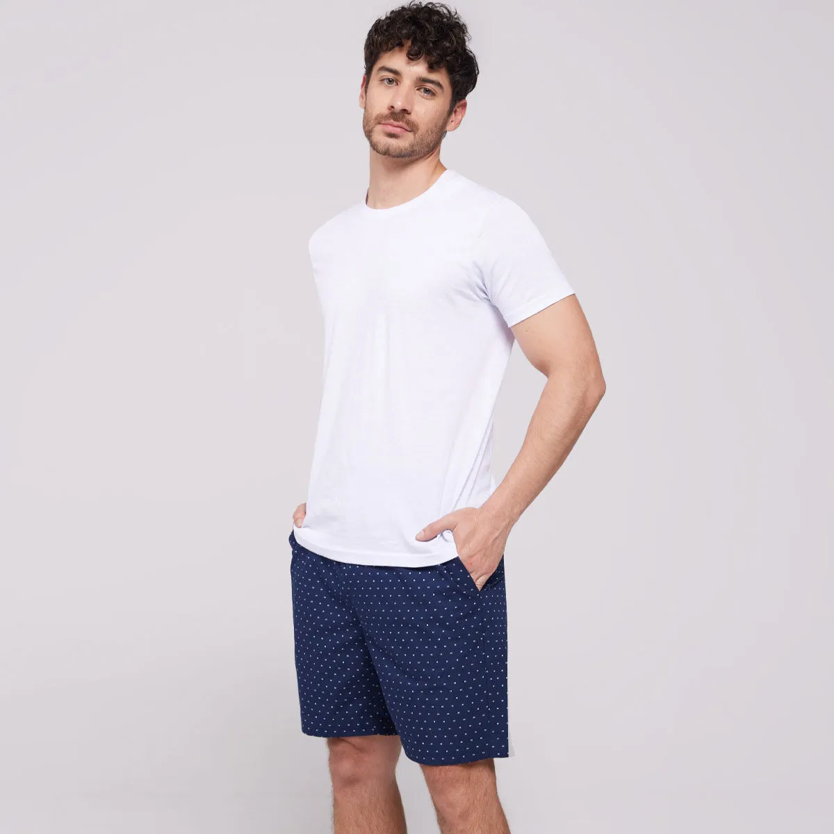 Bermuda Para Hombre Encauchada