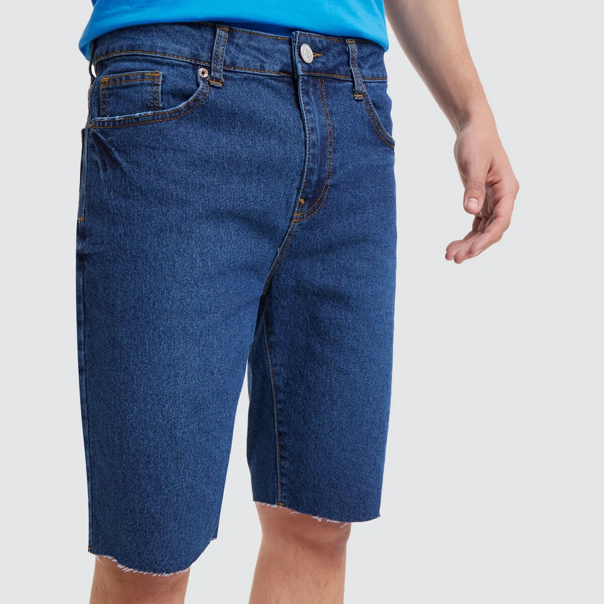 Bermuda Para Hombre Slim