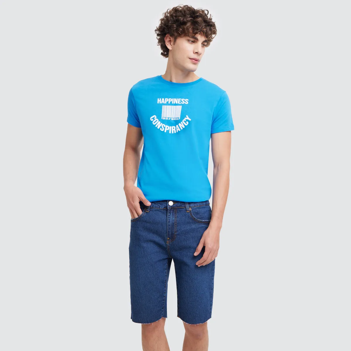 Bermuda Para Hombre Slim
