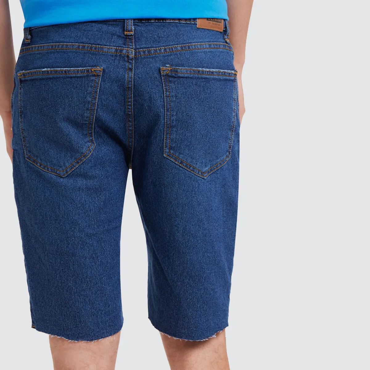 Bermuda Para Hombre Slim