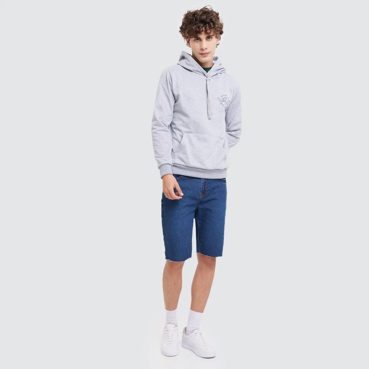 Bermuda Para Hombre Slim