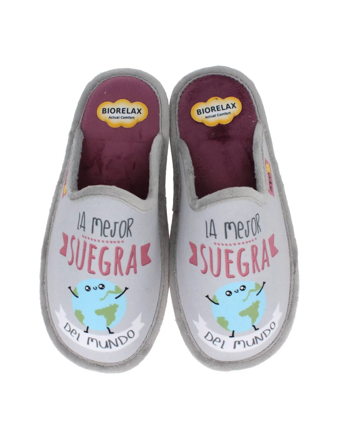 BIORELAX  ZAPATILLAS CASA MUJER MEJOR SUEGRA PERLA