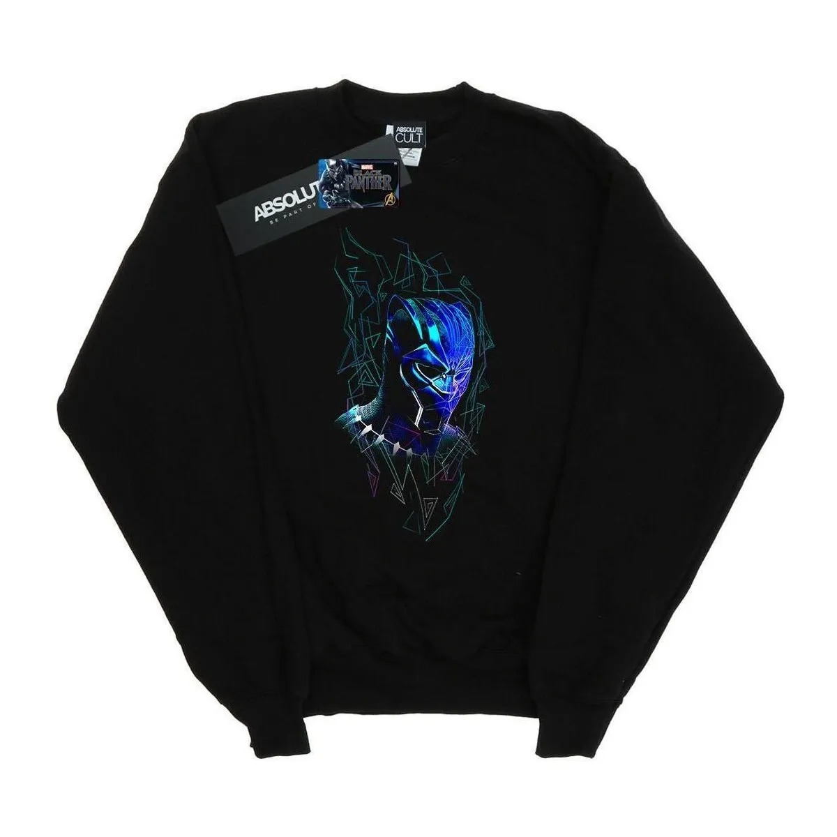 Black Panther Neon Mask