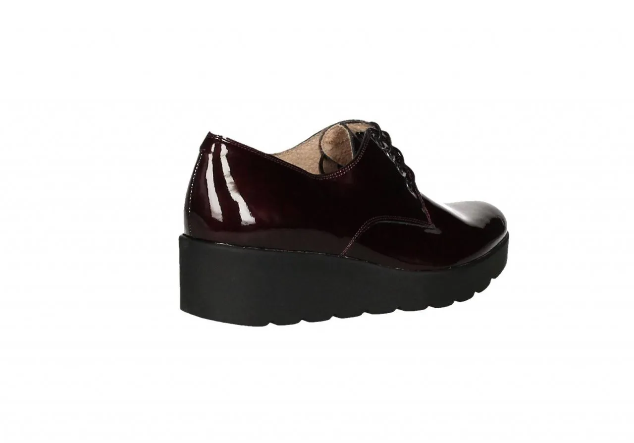 Blucher Charol Burdeos Ojetes Punta Fina