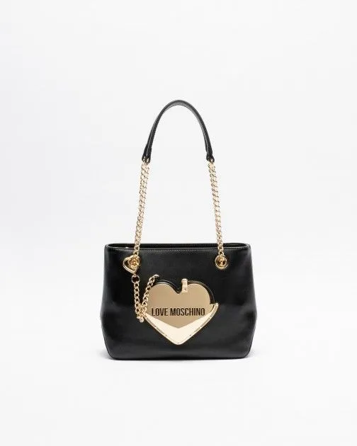 Bolso de hombro Love Moschino JC4130PP1ILO0000 Negro