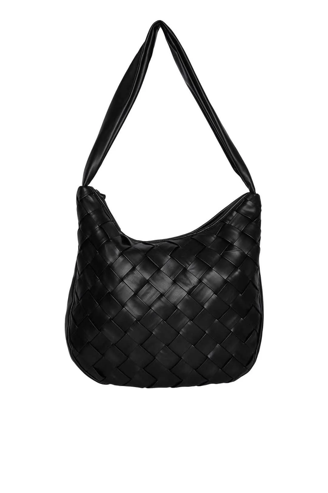 BOLSO TRENZADO PCJANI NEGRO