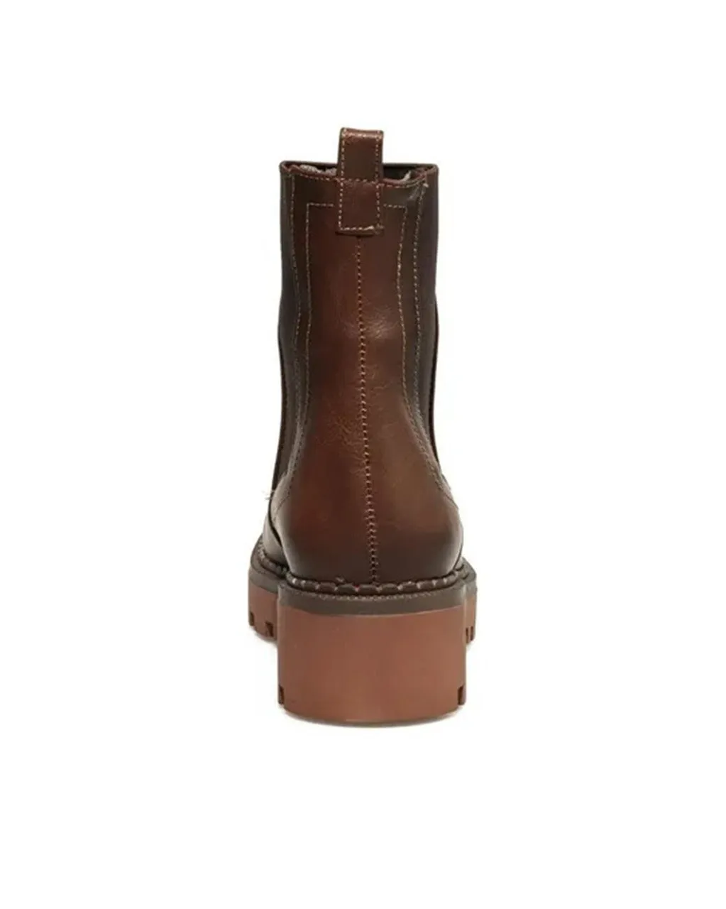 Botin Chunky Liso Con Elástico Norma 6049