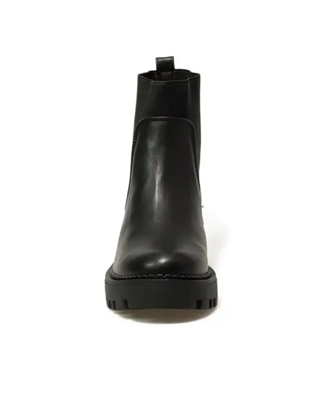 Botin Chunky Liso Con Elástico Norma 6049