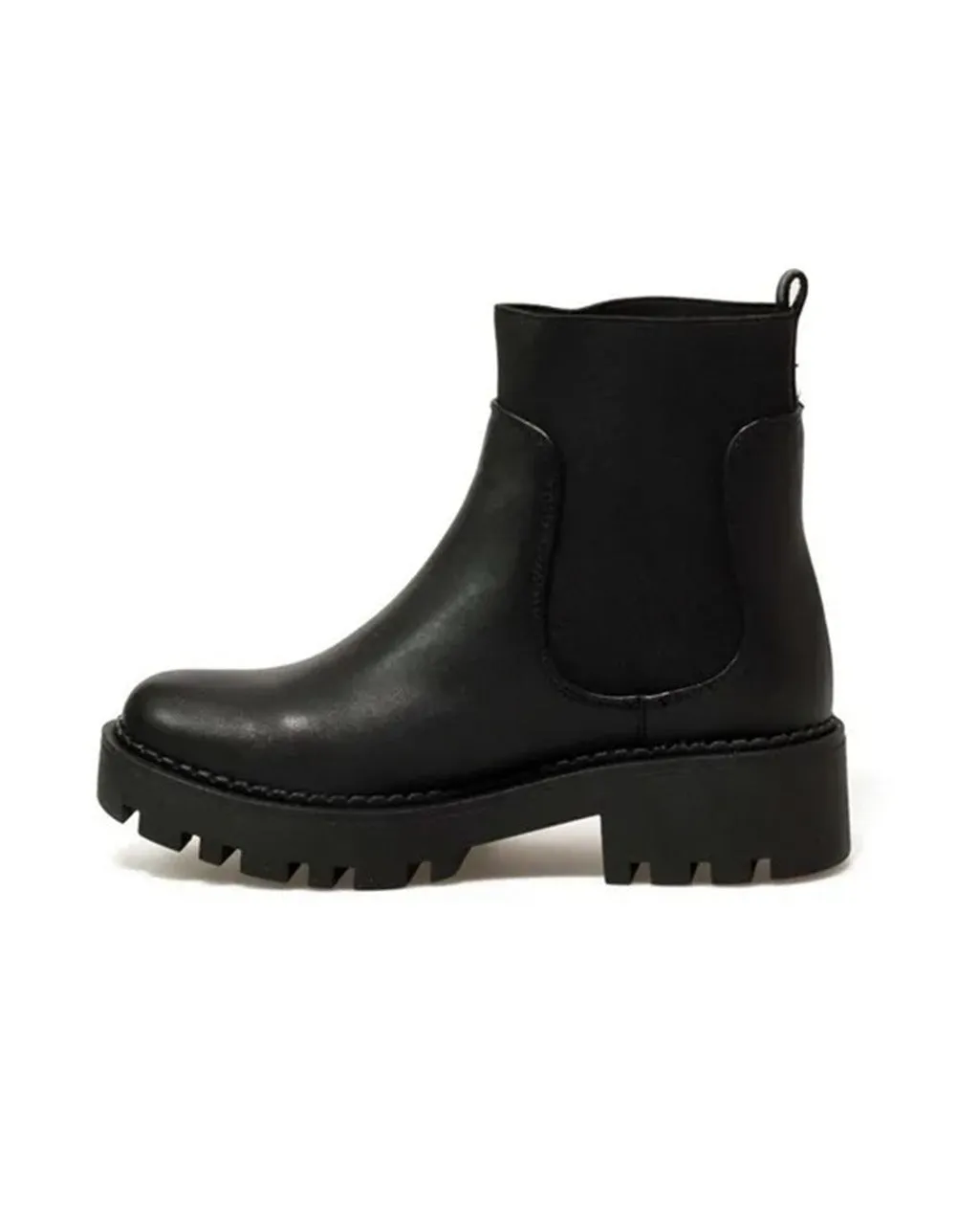 Botin Chunky Liso Con Elástico Norma 6049