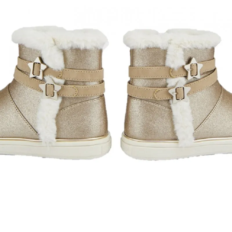 Botin Detalle Pelo Mayoral Oro 44317