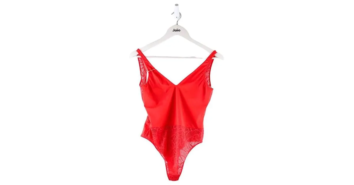 Bottega Veneta Top rojo Roja 