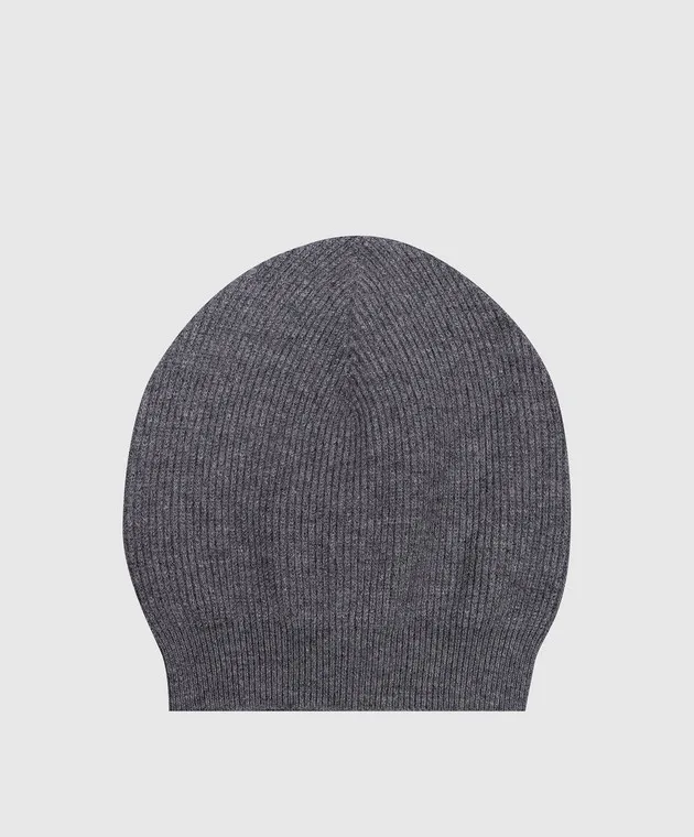 Brunello Cucinelli Gray cap with cashmere