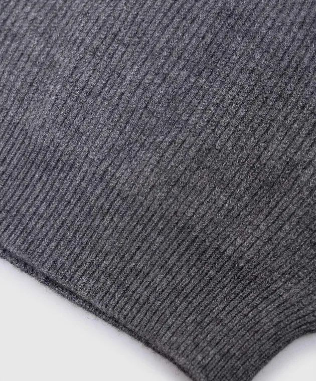 Brunello Cucinelli Gray cap with cashmere