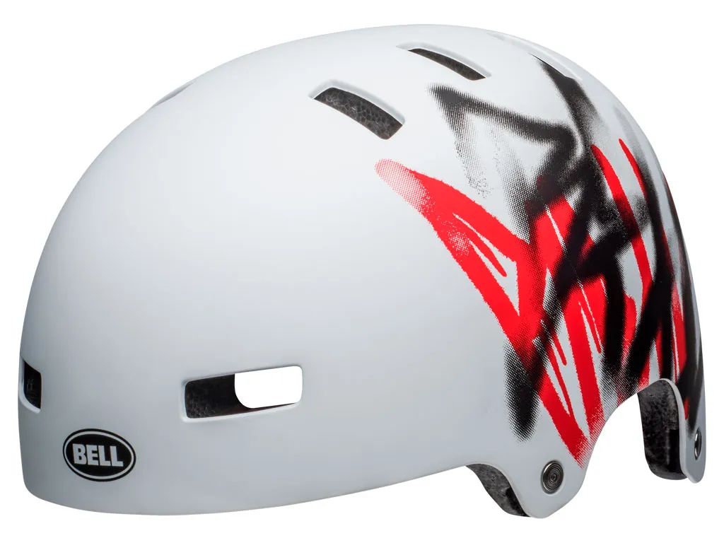 BS LOCAL MATTE WHITE SCRIBBLE M