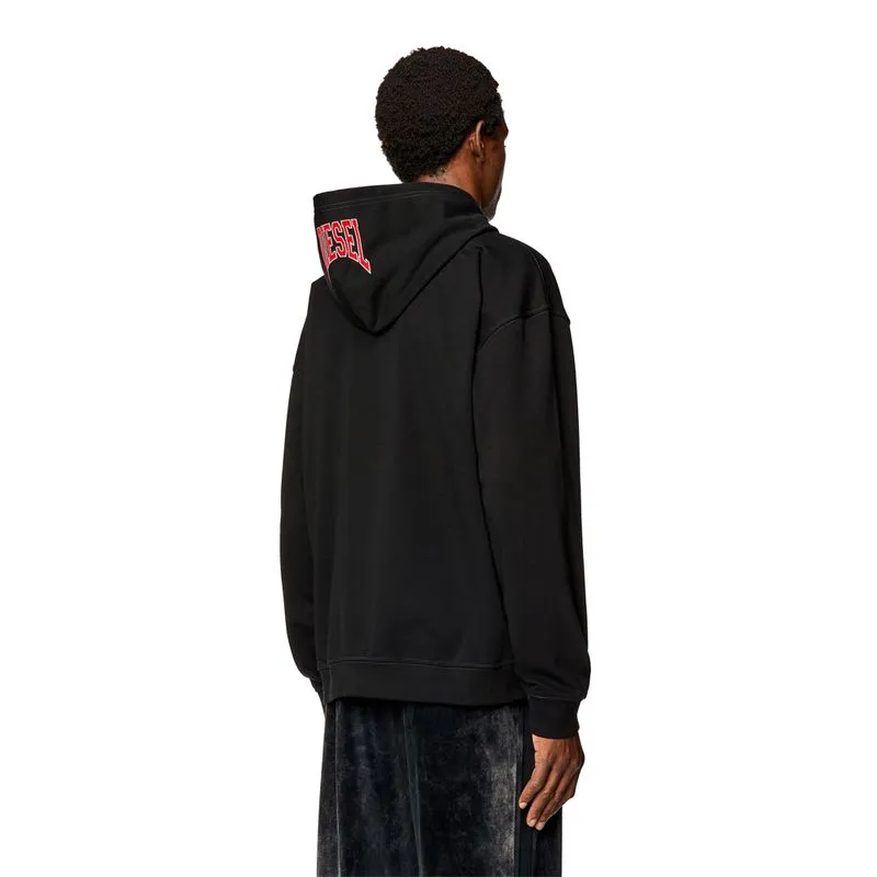 Buzo Hoodie Cerrado Para Hombre S Boxt N7 Diesel
