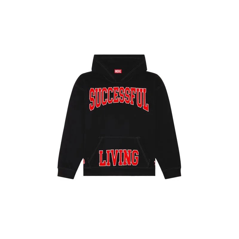 Buzo Hoodie Cerrado Para Hombre S Boxt N7 Diesel