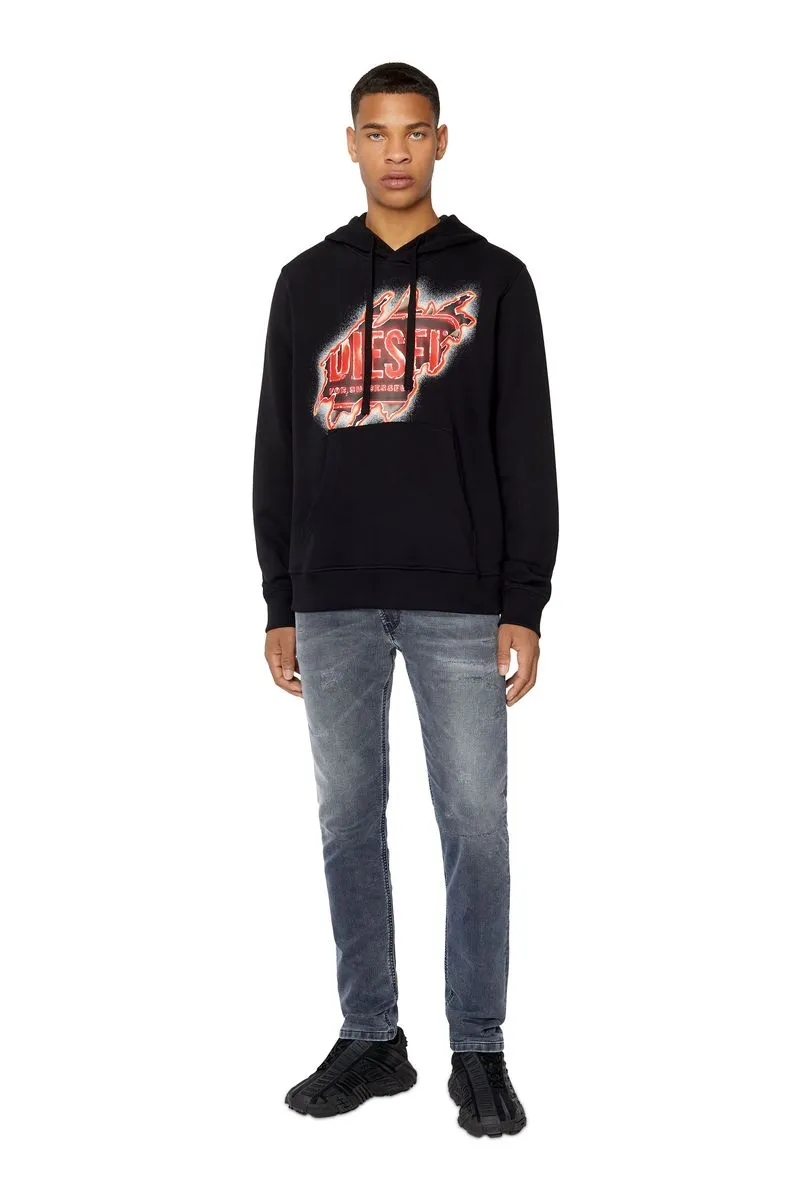 Buzo Hoodie Cerrado Para Hombre S Ginn Hood E8