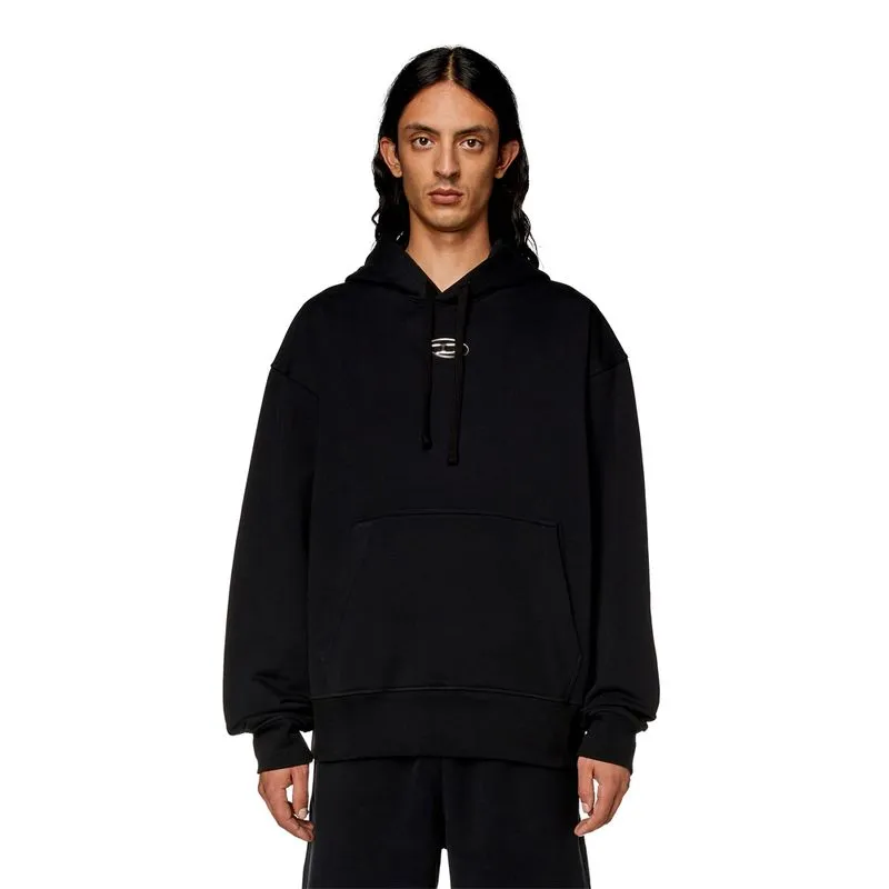 Buzo Hoodie Cerrado Para Hombre S Macs   Diesel
