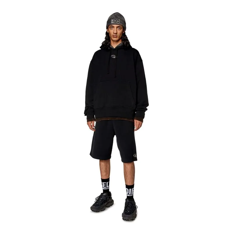 Buzo Hoodie Cerrado Para Hombre S Macs   Diesel