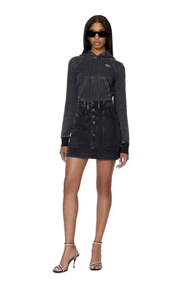 Buzo Hoodie Cerrado Para Mujer D Angy Hood Ne 51975