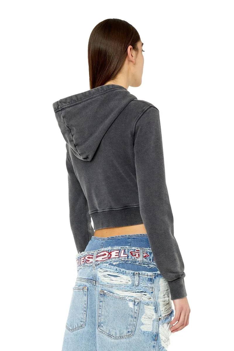 Buzo Hoodie Cerrado Para Mujer F Slimmy Hood G1