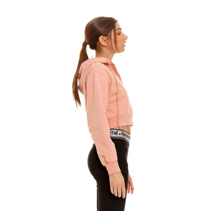 Buzo Para Mujer Hoodie Cerrado Girbaud