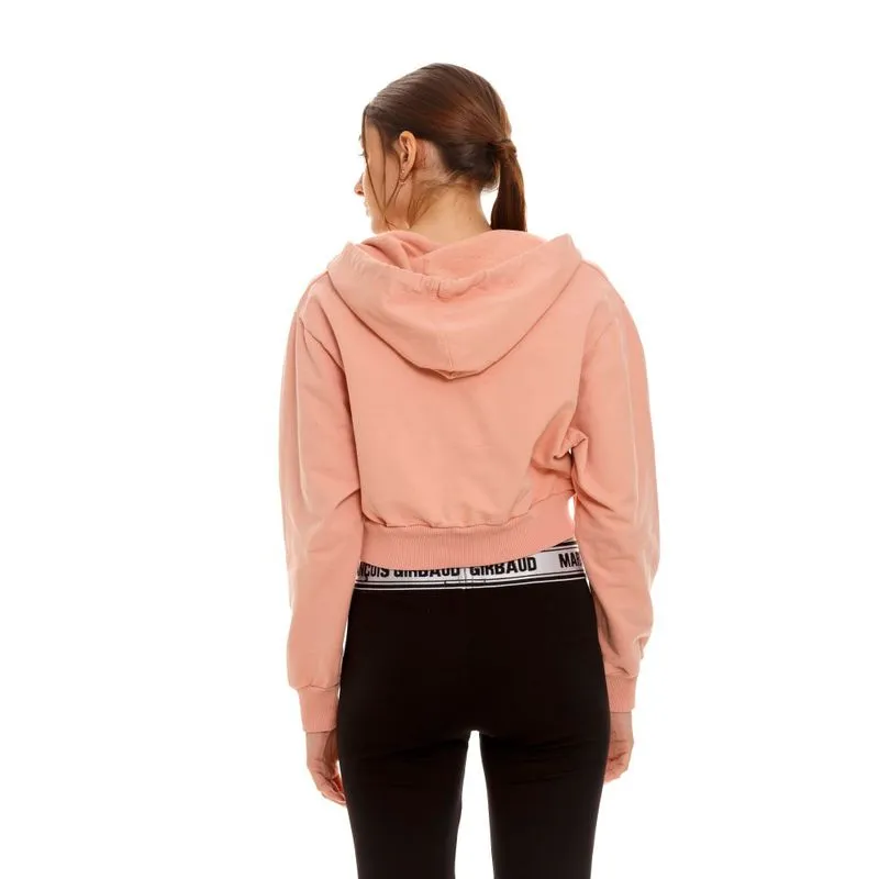 Buzo Para Mujer Hoodie Cerrado Girbaud