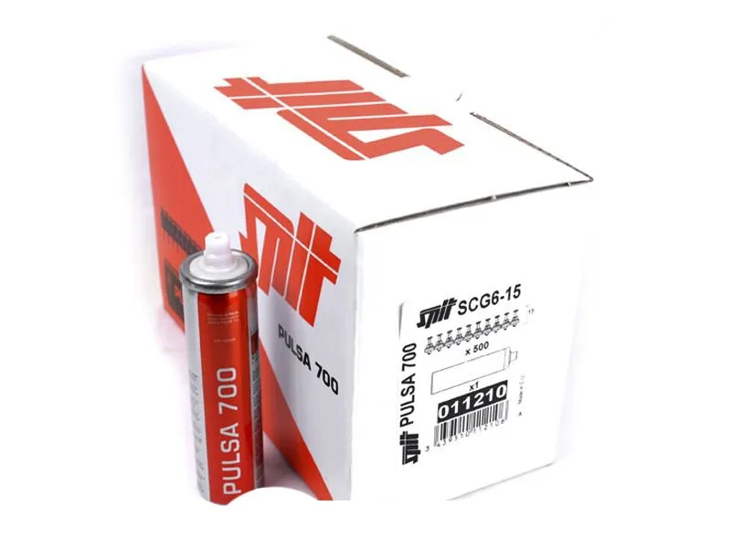 CAJA CLAVOS SPIT SCG 615 + GAS