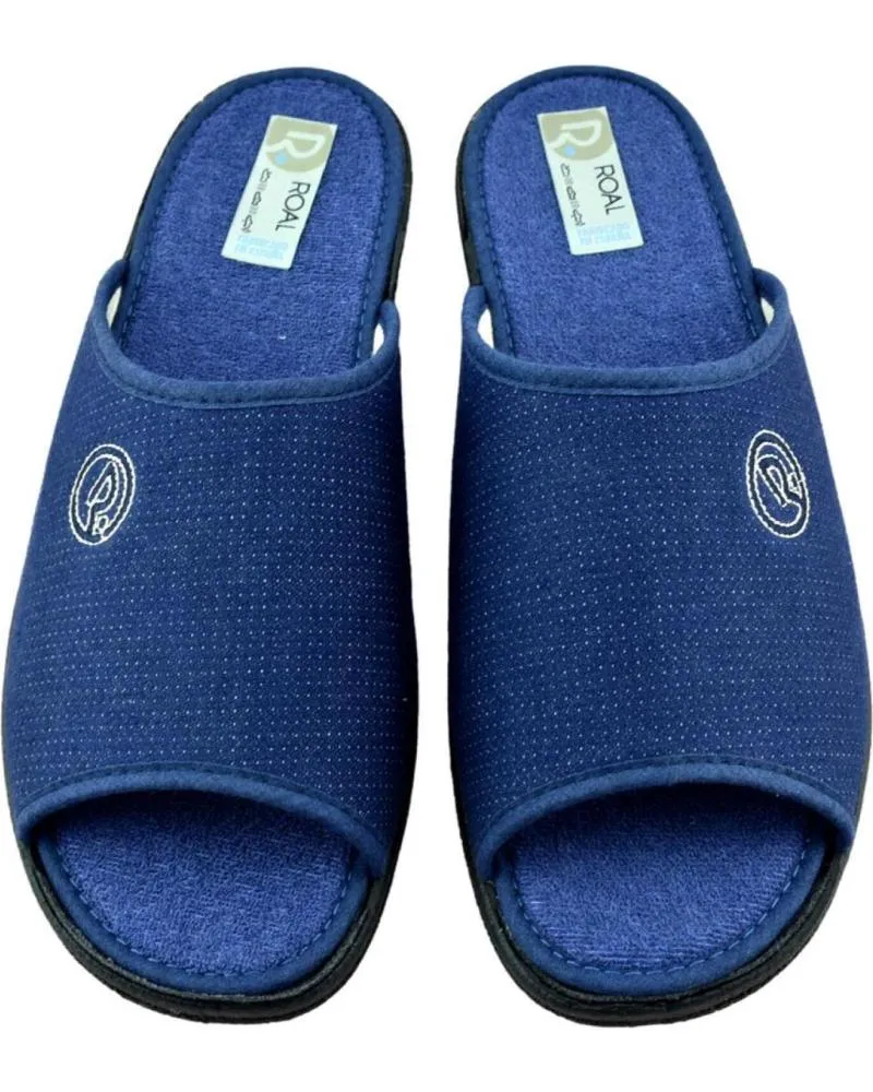 Calzado de casa de Hombre ROAL ZAPATILLAS DESCUBIERTAS CON PISO ANTIDESLIZANTE 785938 MARINO