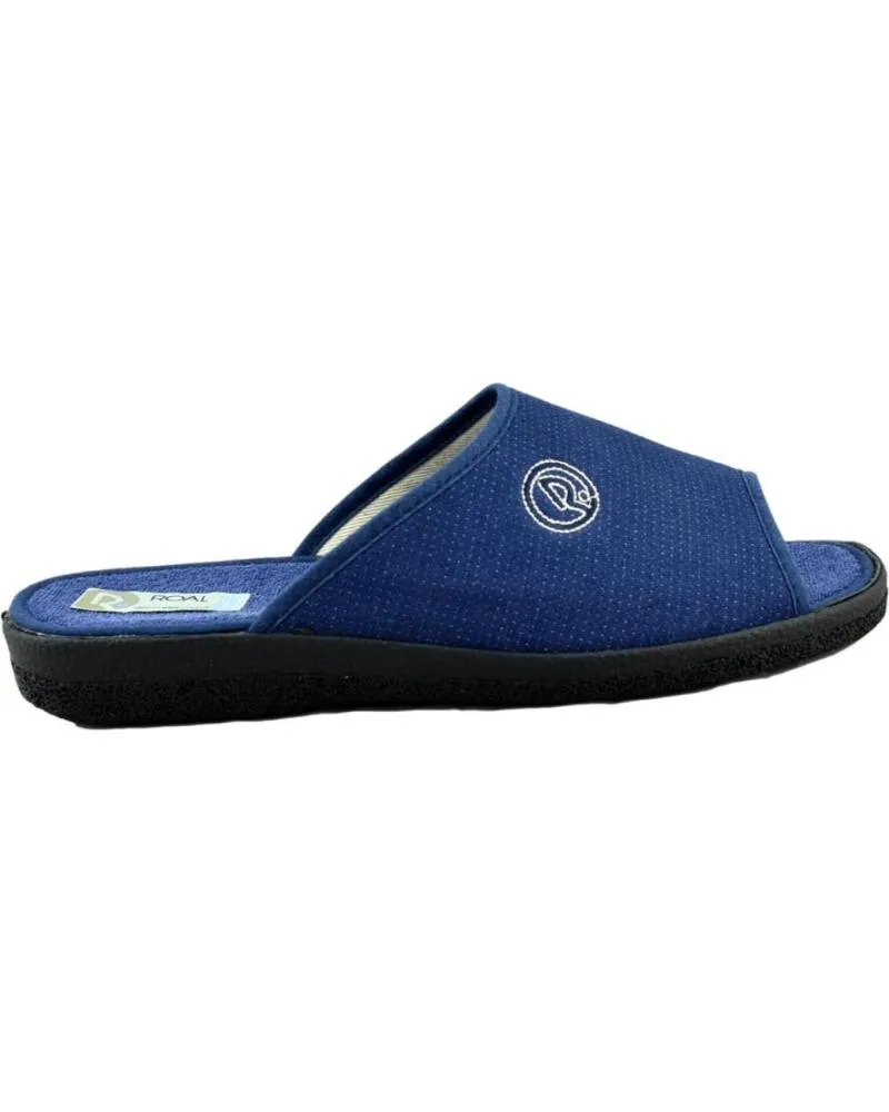 Calzado de casa de Hombre ROAL ZAPATILLAS DESCUBIERTAS CON PISO ANTIDESLIZANTE 785938 MARINO