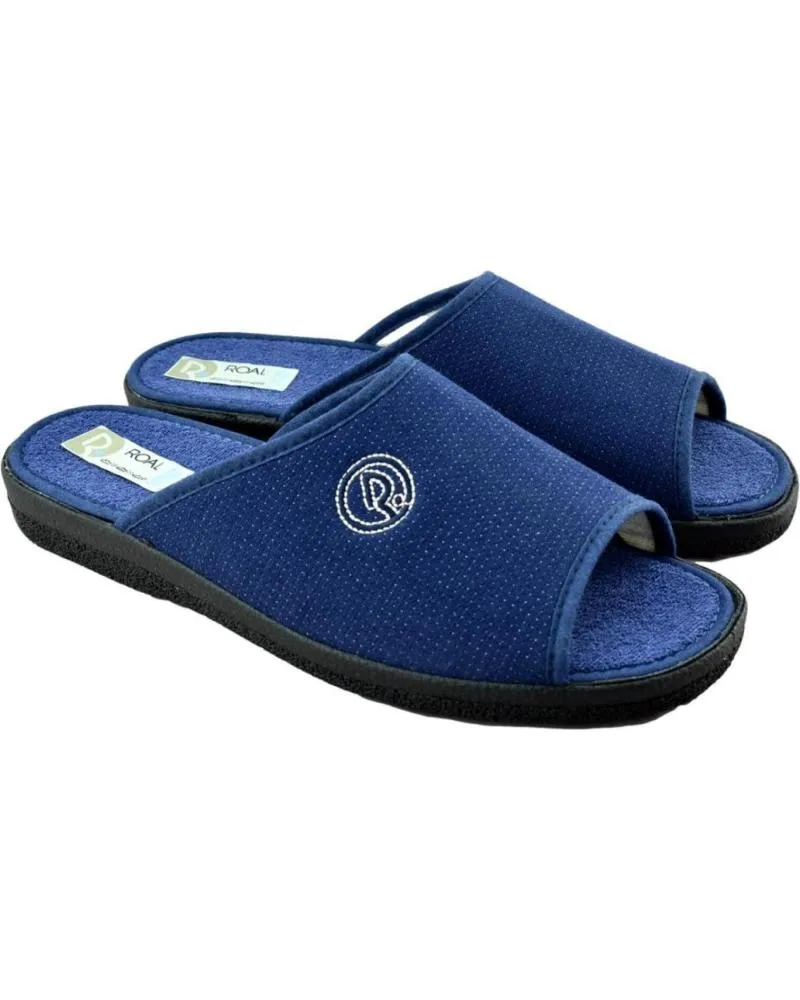 Calzado de casa de Hombre ROAL ZAPATILLAS DESCUBIERTAS CON PISO ANTIDESLIZANTE 785938 MARINO