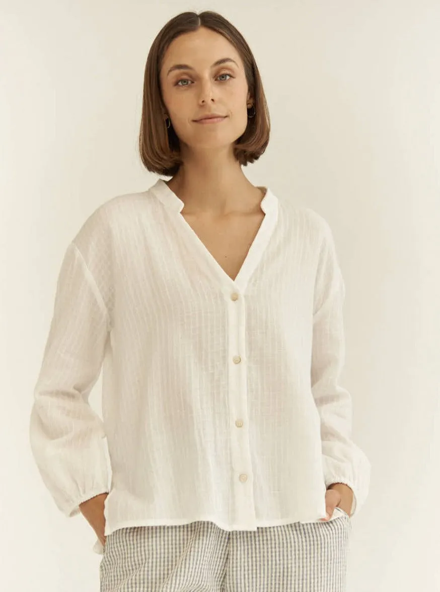 CAMISA AGARD BLANCO